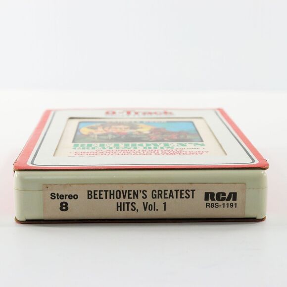 Beethoven's Greatest Hits Vol. 1 Vladimir Horowitz (8-Track Tape RESTORED, 1971) - Picture 7 of 12